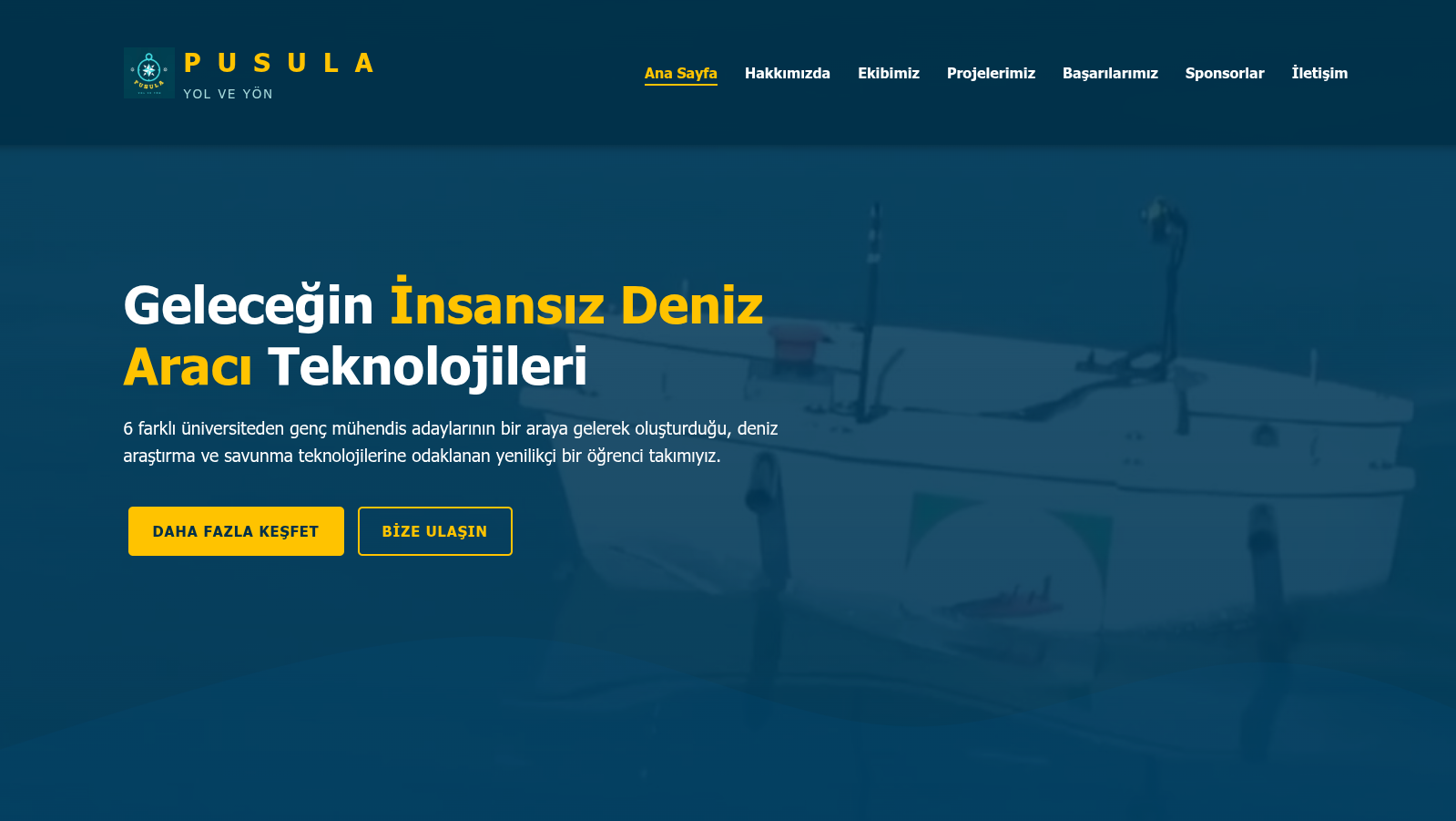 PUSULA USV Website